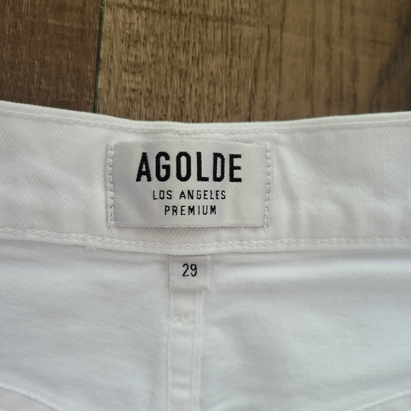 Agolde Riley white high waist jeans - Picture 3 of 7